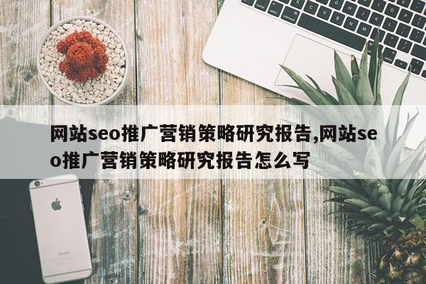网站seo推广营销策略研究报告,网站seo推广营销策略研究报告怎么写
