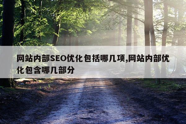 网站内部SEO优化包括哪几项,网站内部优化包含哪几部分