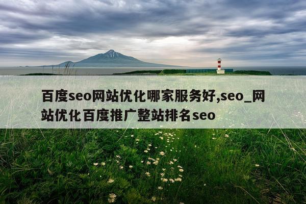 百度seo网站优化哪家服务好,seo_网站优化百度推广整站排名seo