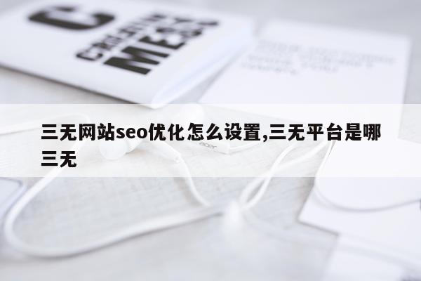 三无网站seo优化怎么设置,三无平台是哪三无