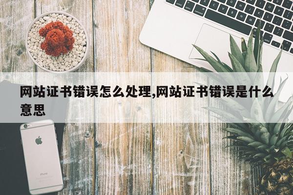 网站证书错误怎么处理,网站证书错误是什么意思