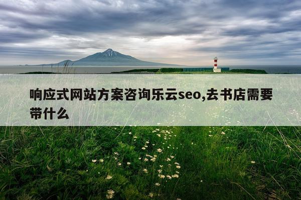 响应式网站方案咨询乐云seo,去书店需要带什么