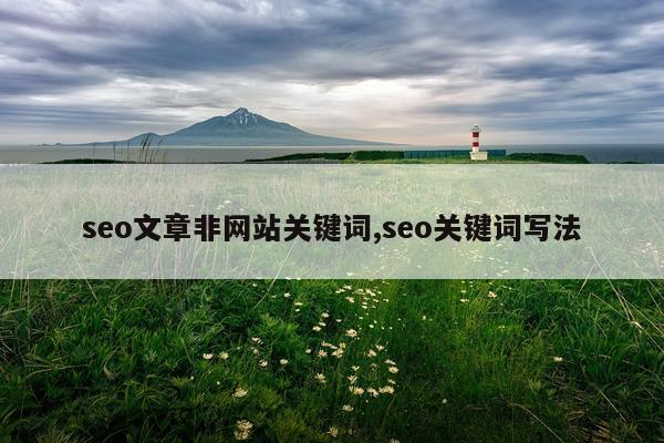 seo文章非网站关键词,seo关键词写法