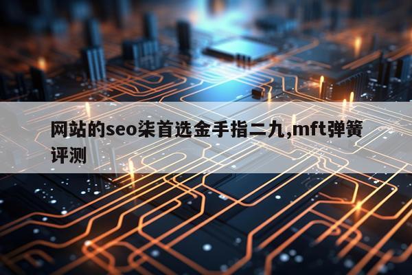 网站的seo柒首选金手指二九,mft弹簧评测