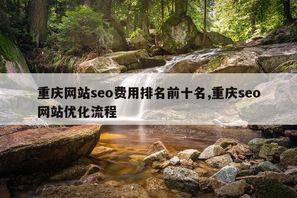 重庆网站seo费用排名前十名,重庆seo网站优化流程