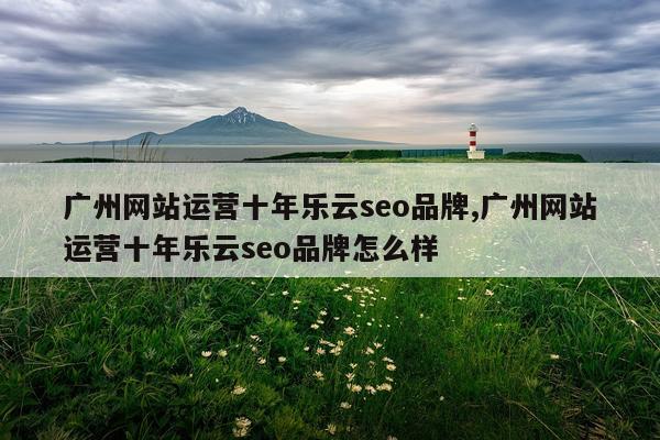 广州网站运营十年乐云seo品牌,广州网站运营十年乐云seo品牌怎么样