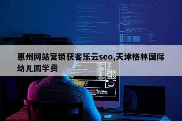 惠州网站营销获客乐云seo,天津格林国际幼儿园学费