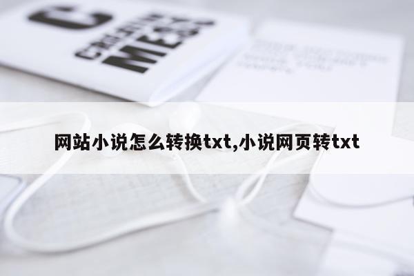 网站小说怎么转换txt,小说网页转txt