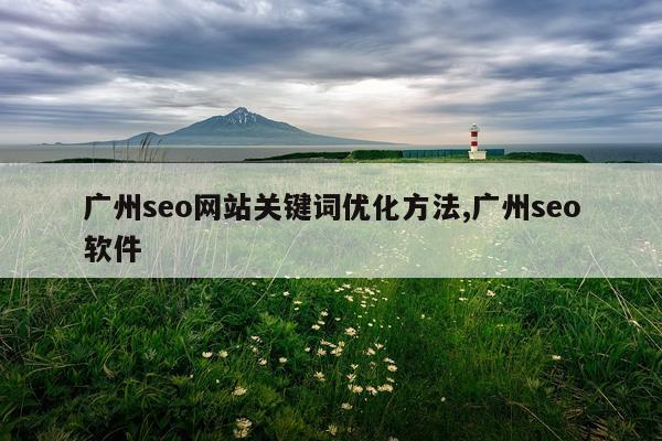 广州seo网站关键词优化方法,广州seo软件
