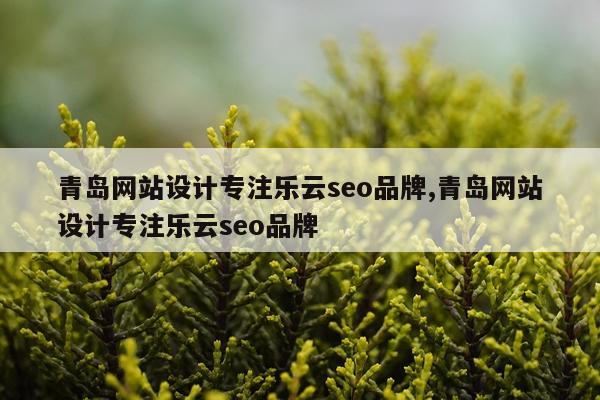 青岛网站设计专注乐云seo品牌,青岛网站设计专注乐云seo品牌