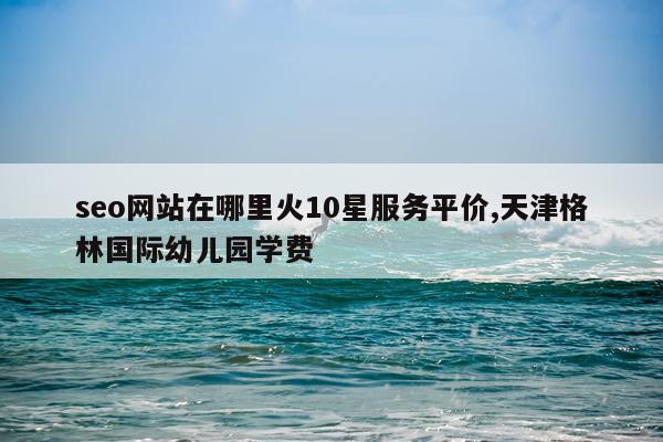 seo网站在哪里火10星服务平价,天津格林国际幼儿园学费