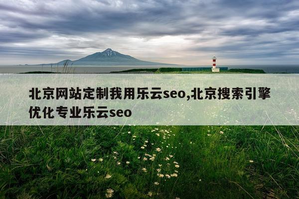 北京网站定制我用乐云seo,北京搜索引擎优化专业乐云seo