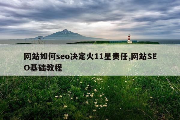 网站如何seo决定火11星责任,网站SEO基础教程