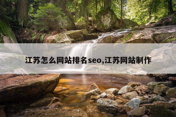 江苏怎么网站排名seo,江苏网站制作