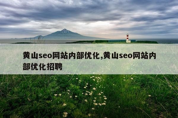 黄山seo网站内部优化,黄山seo网站内部优化招聘