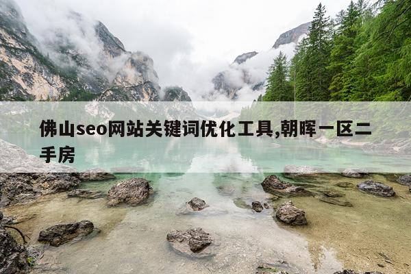 佛山seo网站关键词优化工具,朝晖一区二手房