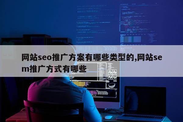 网站seo推广方案有哪些类型的,网站sem推广方式有哪些