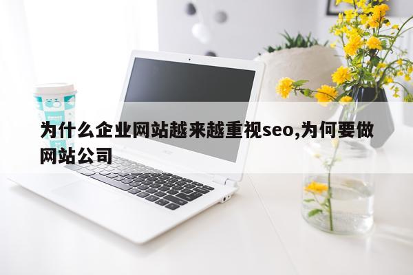 为什么企业网站越来越重视seo,为何要做网站公司