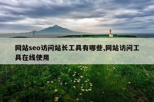 网站seo访问站长工具有哪些,网站访问工具在线使用