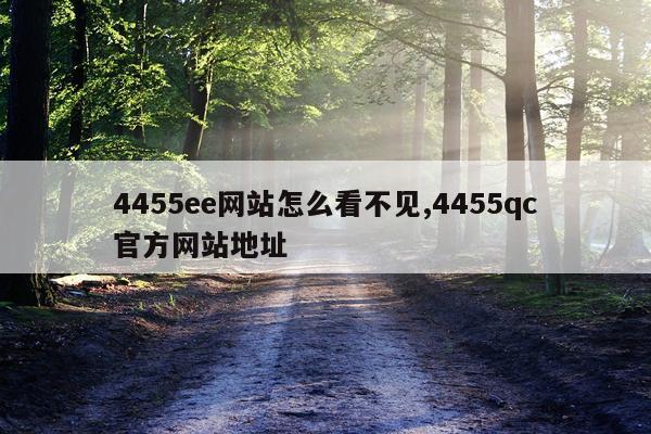 4455ee网站怎么看不见,4455qc官方网站地址