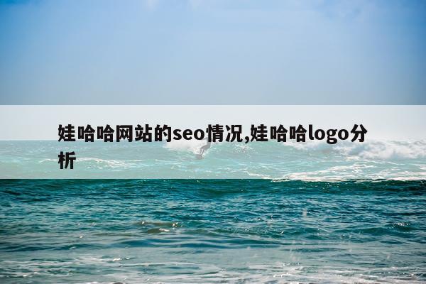 娃哈哈网站的seo情况,娃哈哈logo分析