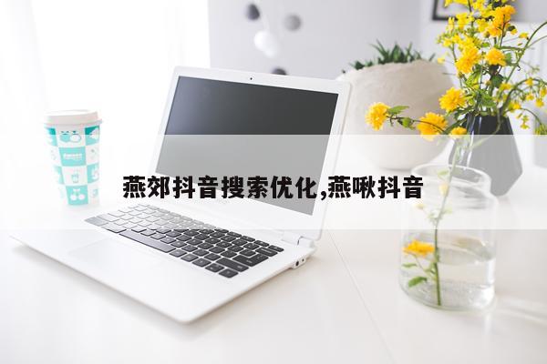 燕郊抖音搜索优化,燕啾抖音