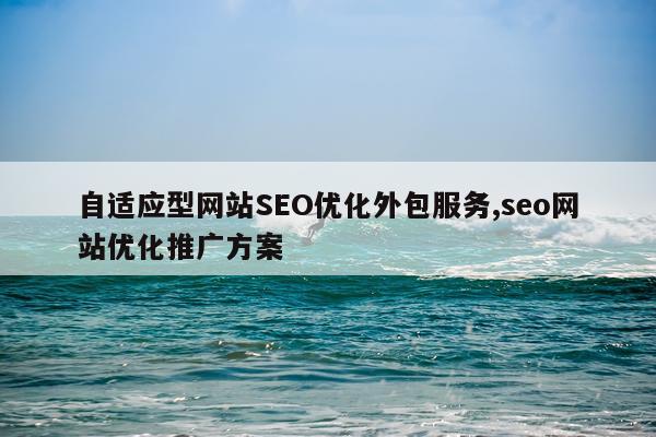 自适应型网站SEO优化外包服务,seo网站优化推广方案