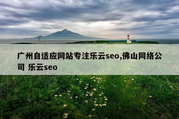 广州自适应网站专注乐云seo,佛山网络公司 乐云seo