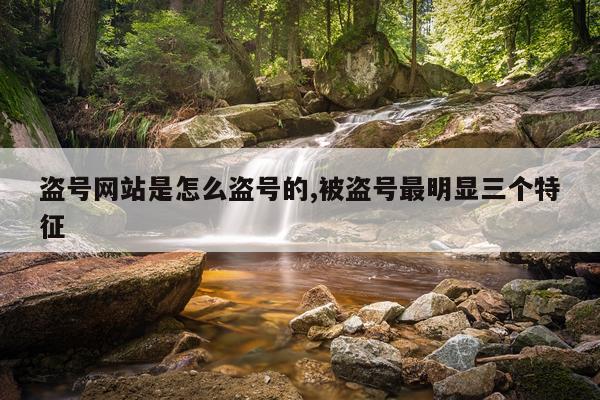 盗号网站是怎么盗号的,被盗号最明显三个特征