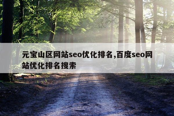 元宝山区网站seo优化排名,百度seo网站优化排名搜索