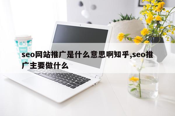seo网站推广是什么意思啊知乎,seo推广主要做什么