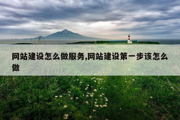 网站建设怎么做服务,网站建设第一步该怎么做