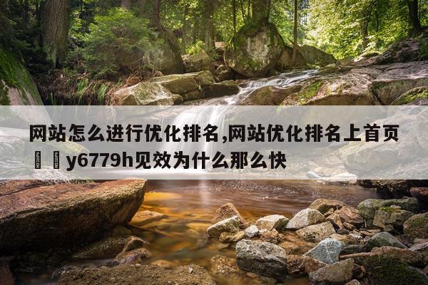 网站怎么进行优化排名,网站优化排名上首页拁矀y6779h见效为什么那么快