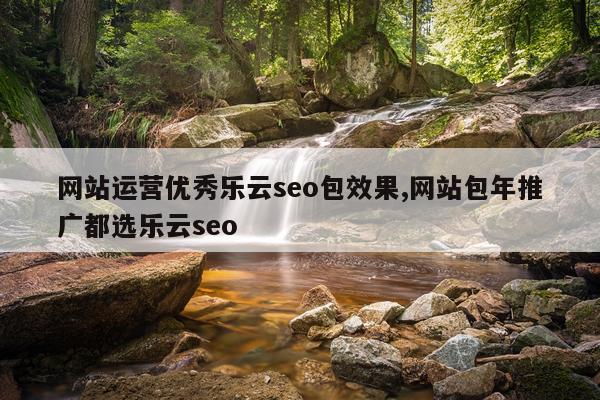 网站运营优秀乐云seo包效果,网站包年推广都选乐云seo