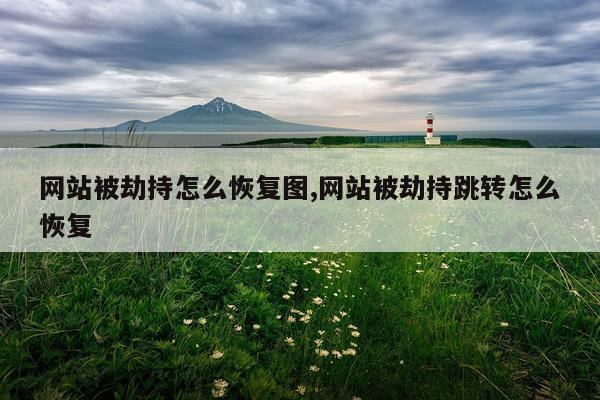 网站被劫持怎么恢复图,网站被劫持跳转怎么恢复