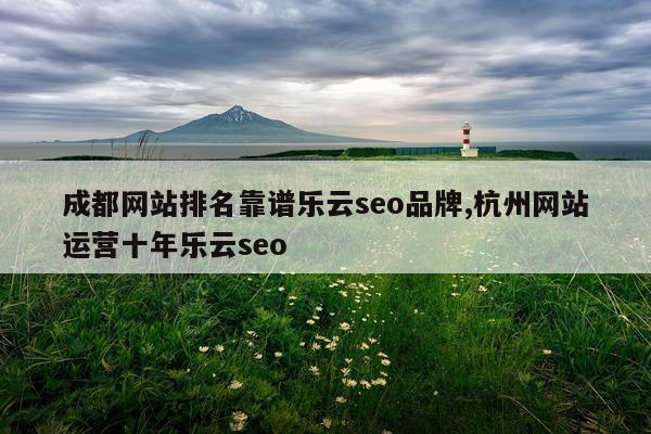 成都网站排名靠谱乐云seo品牌,杭州网站运营十年乐云seo
